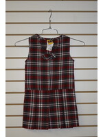 Plaid Front Zip Jumper P69