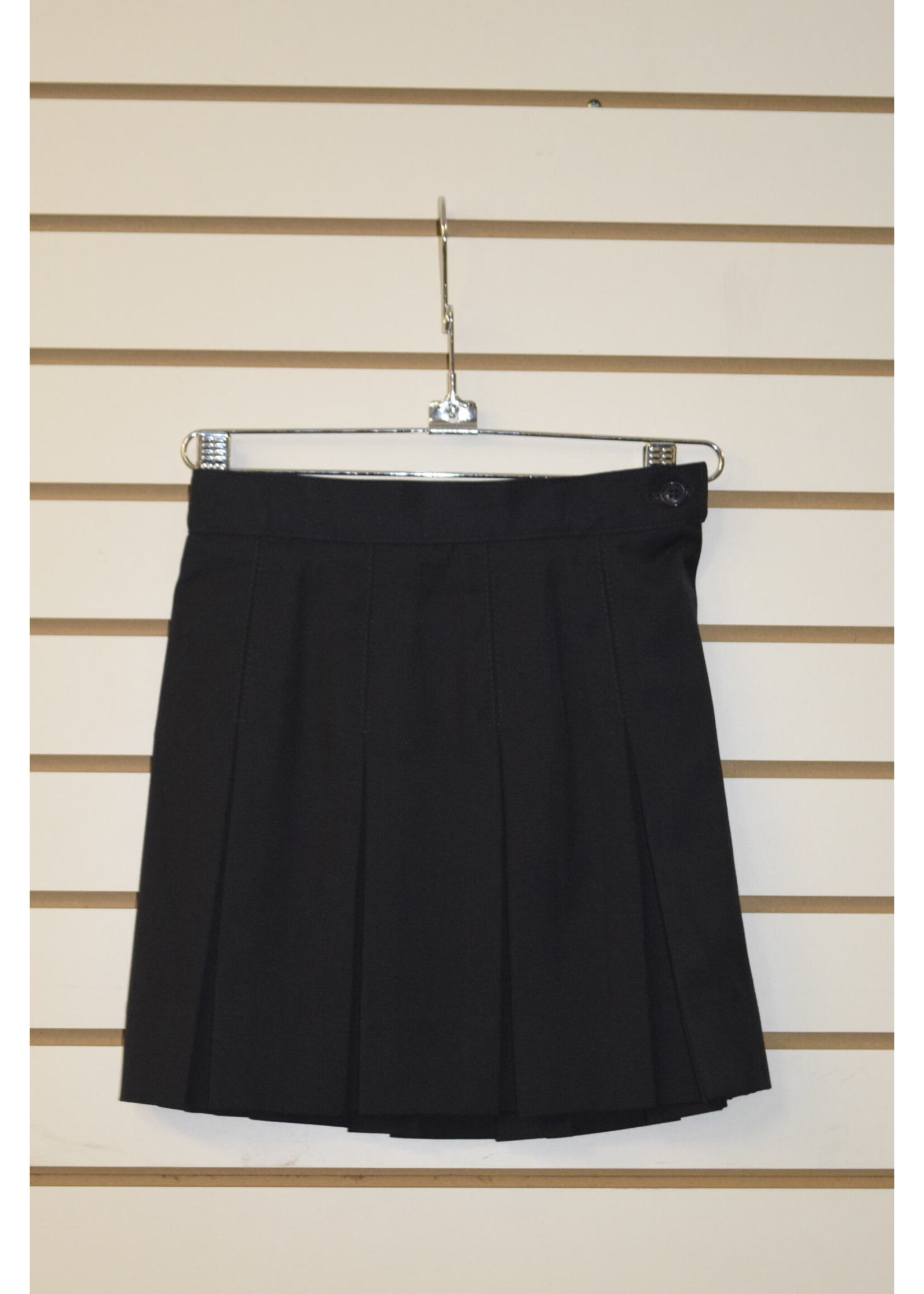 Solid 10 Pleat Skirt