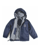 OLGA Navy Windbreaker Hooded Jacket