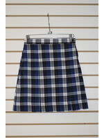 Plaid 4 pleat Skirt P108