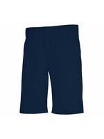 Girls Mid Rise Flat Front Short KN with logo