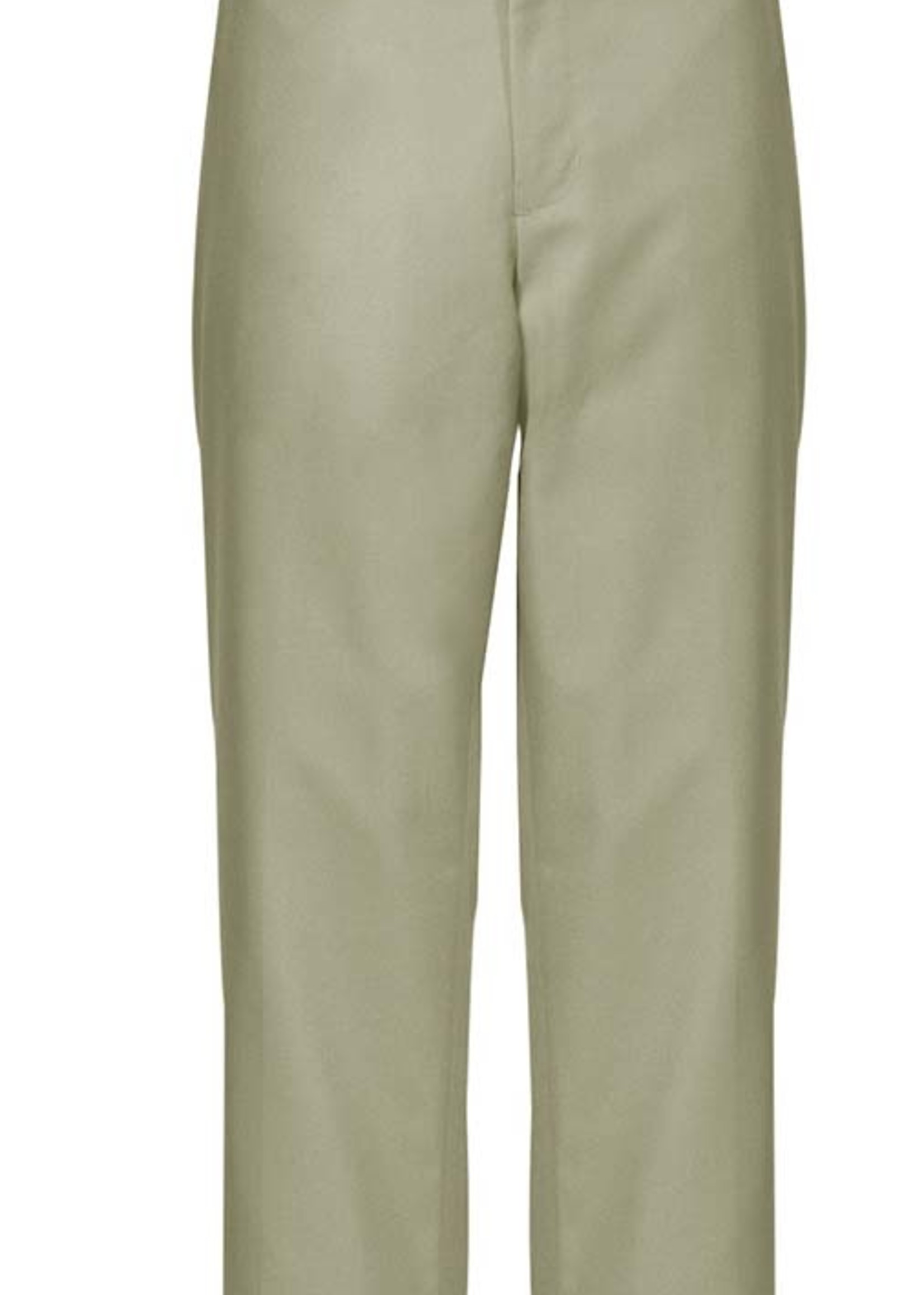 Mens Flat Front Pants (KN) with logo