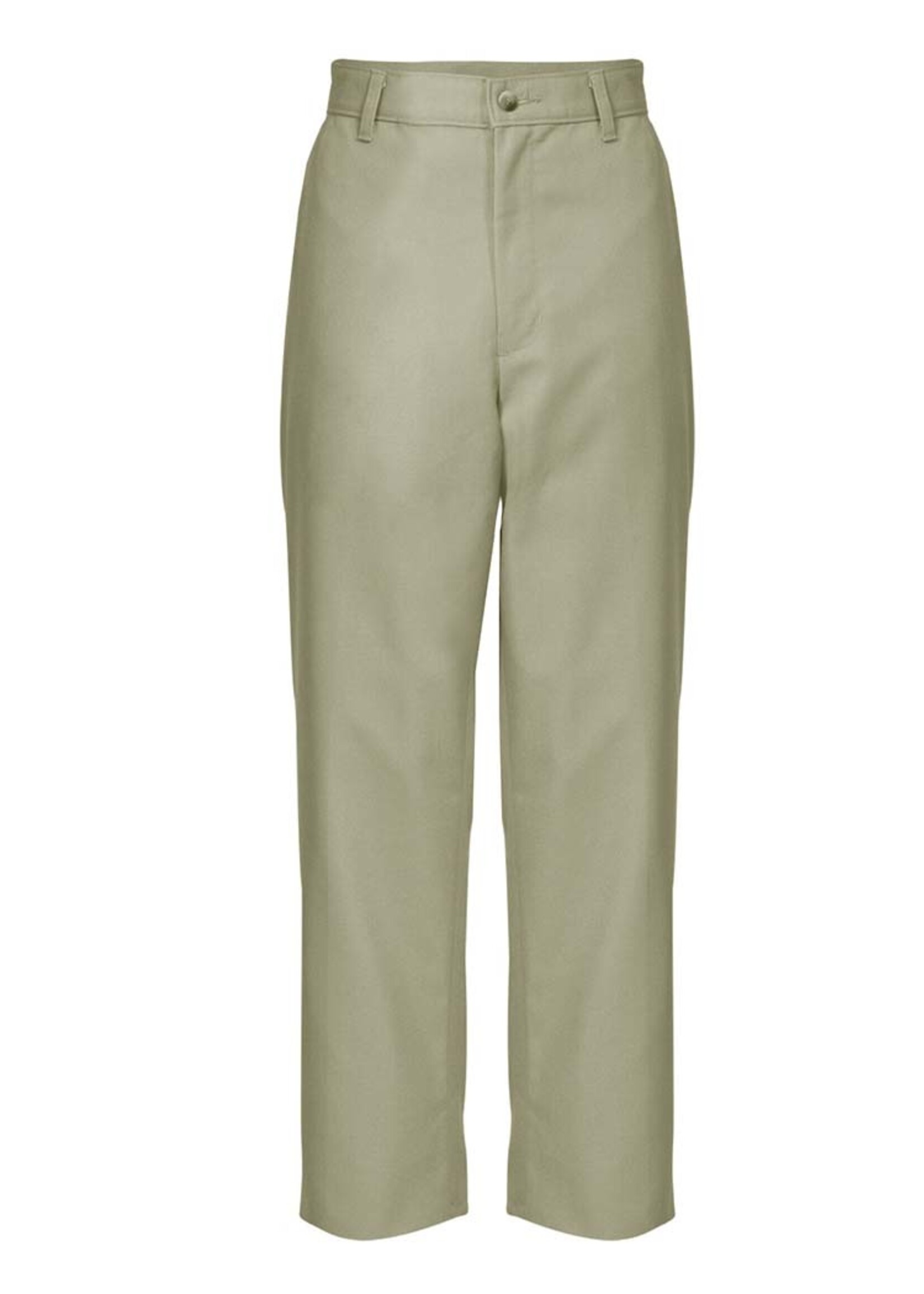 Mens Flat Front Pants (KN) with logo