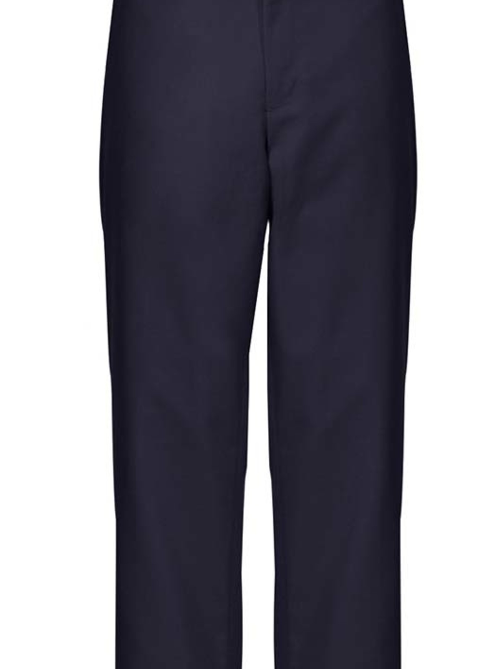 A+ Mens Flat Front Pants (KN) with logo