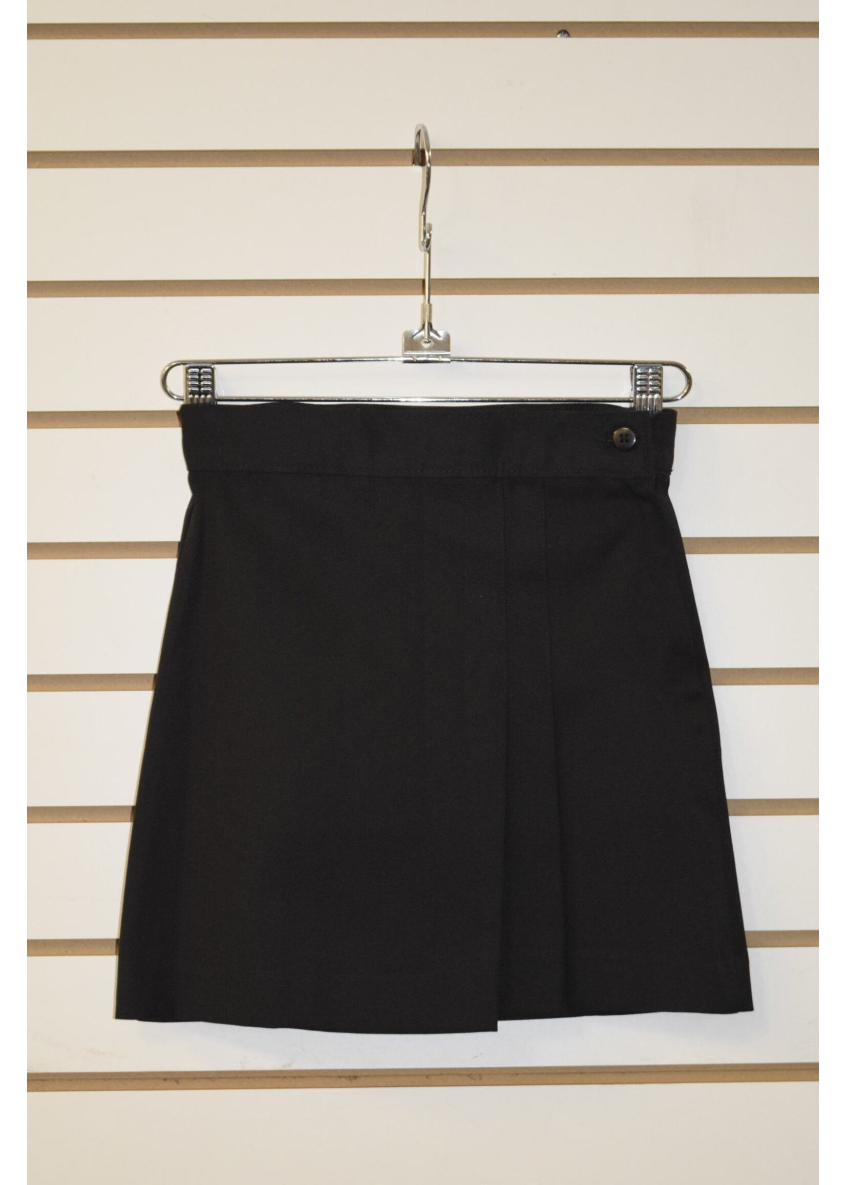 2 Pleat Solid Skort (BKN)