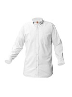 JDA White Long Sleeve Oxford Shirt