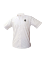 OLA White Short Sleeve Oxford Shirt