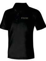 VCA Black DryFit Short Sleeve Polo Shirt