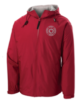 SHS Red Hooded Full Zip Baywatch Jacket