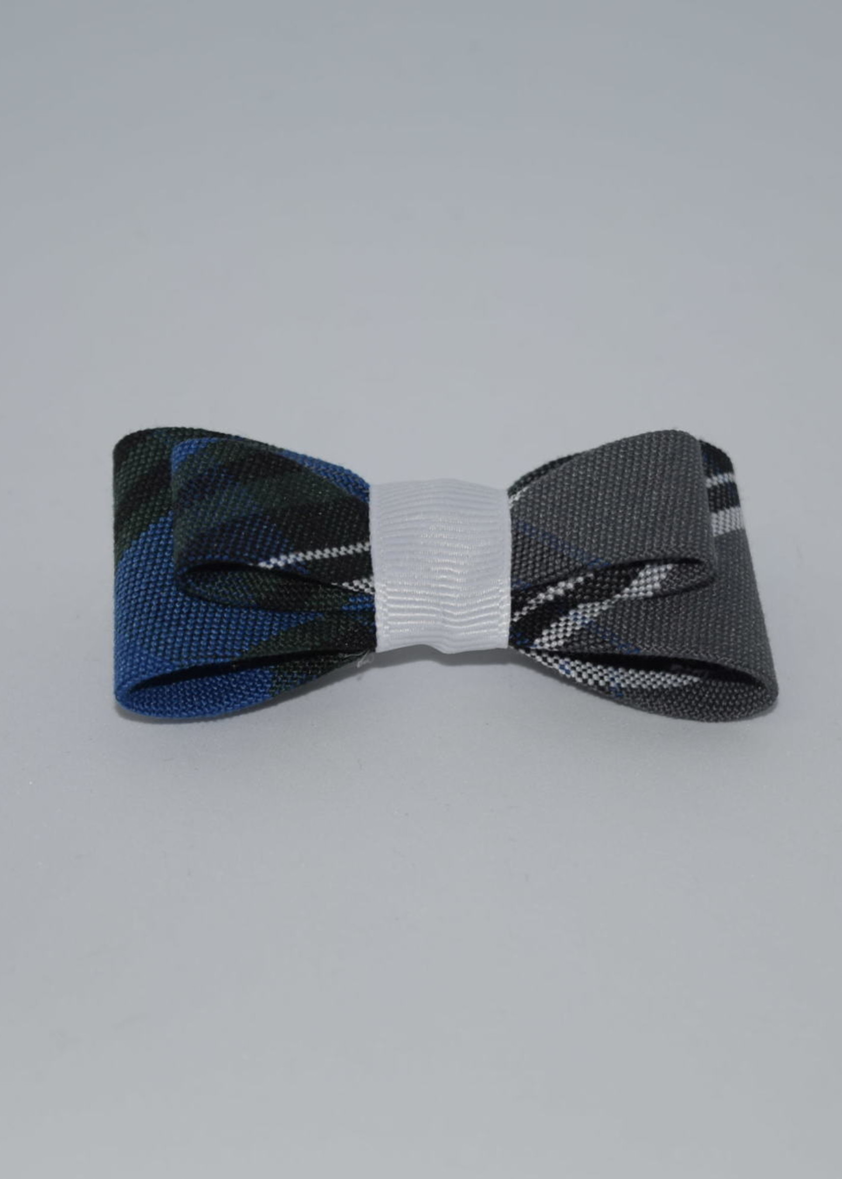 Double Tailored Ponytail Bow P32 WHI