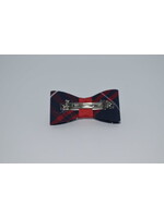 Double Tailored Ponytail Bow P36 RED