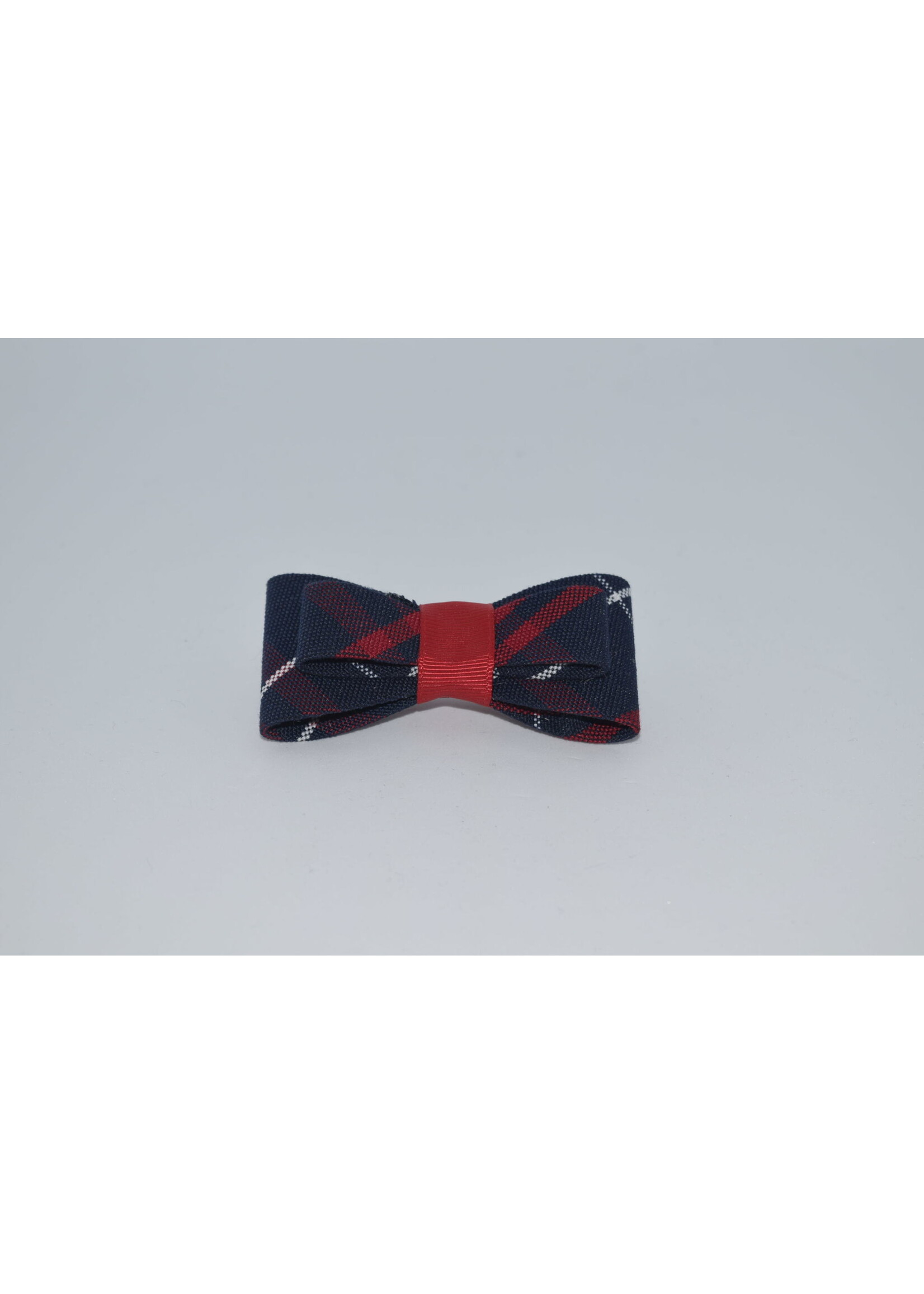 Double Tailored Ponytail Bow P36 RED