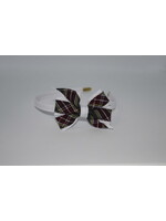 AFBE1MHB Mini Monarch Bow on covered Headband P43