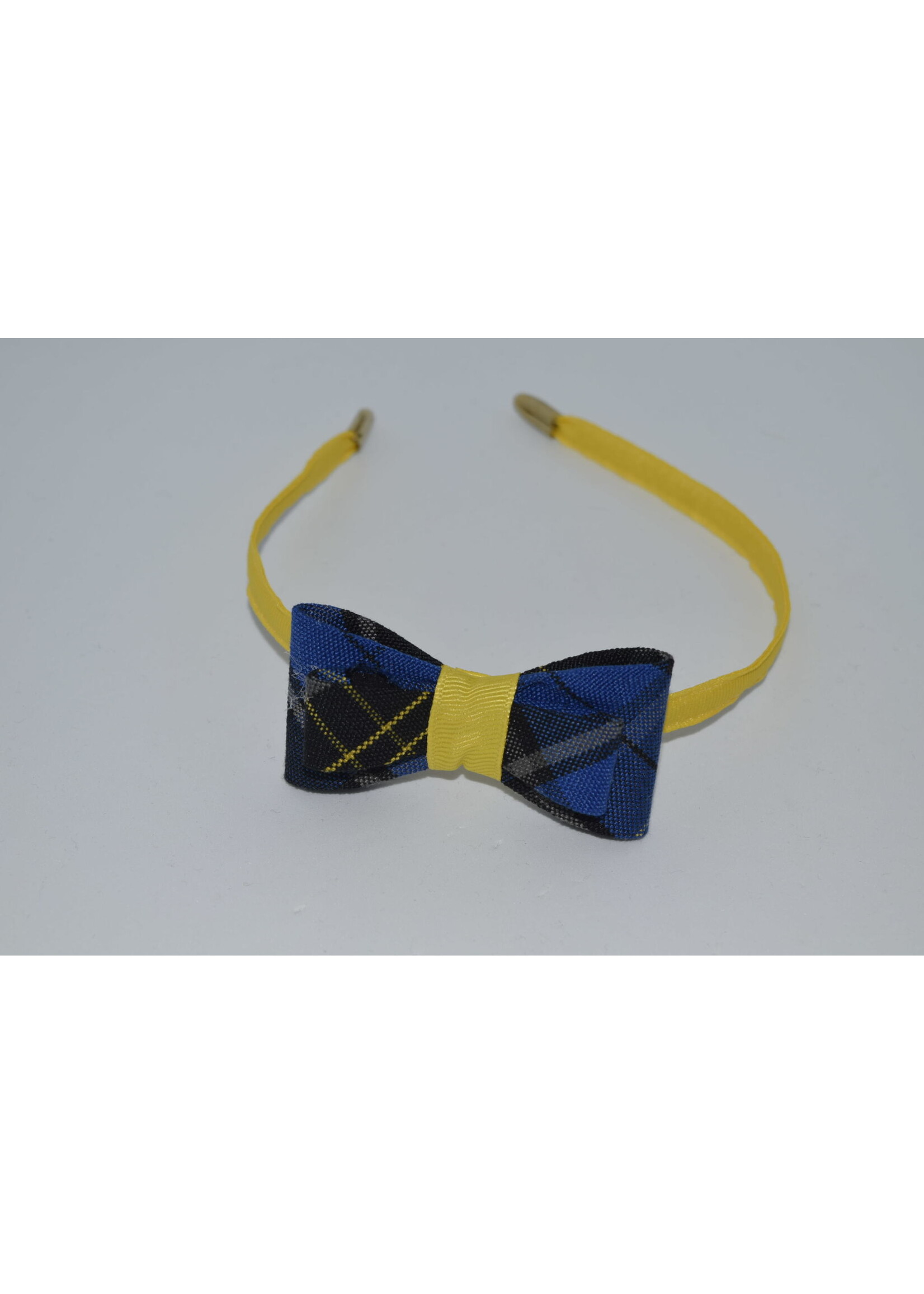 Double Tailored Ponytail Bow on Headband P92 MAZ
