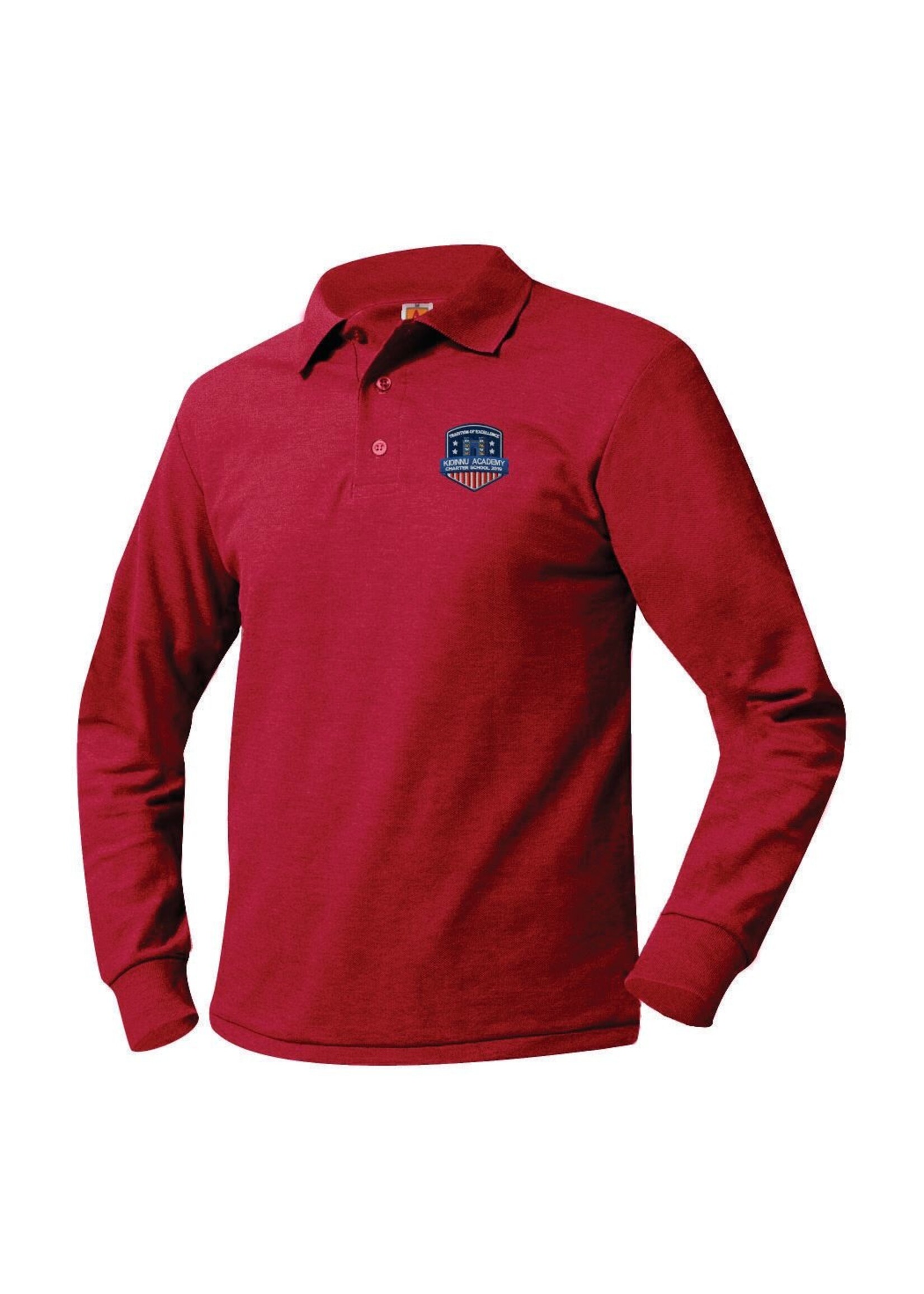 TUS KACS Long Sleeve Pique Polo