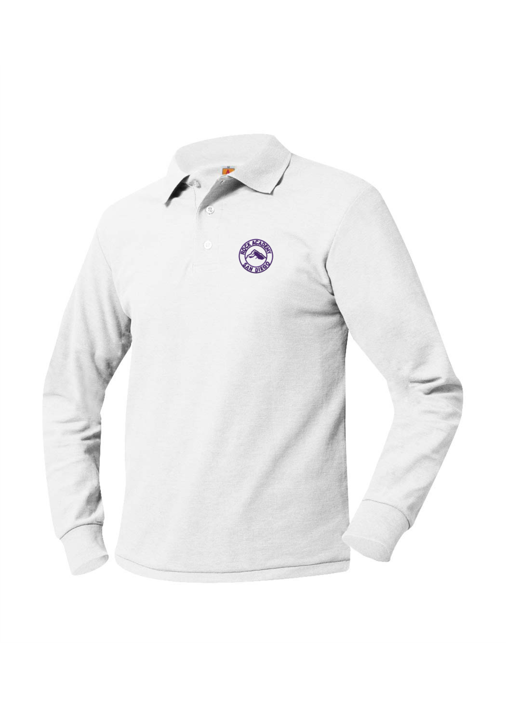 TUS ROCK Long Sleeve Pique Polo