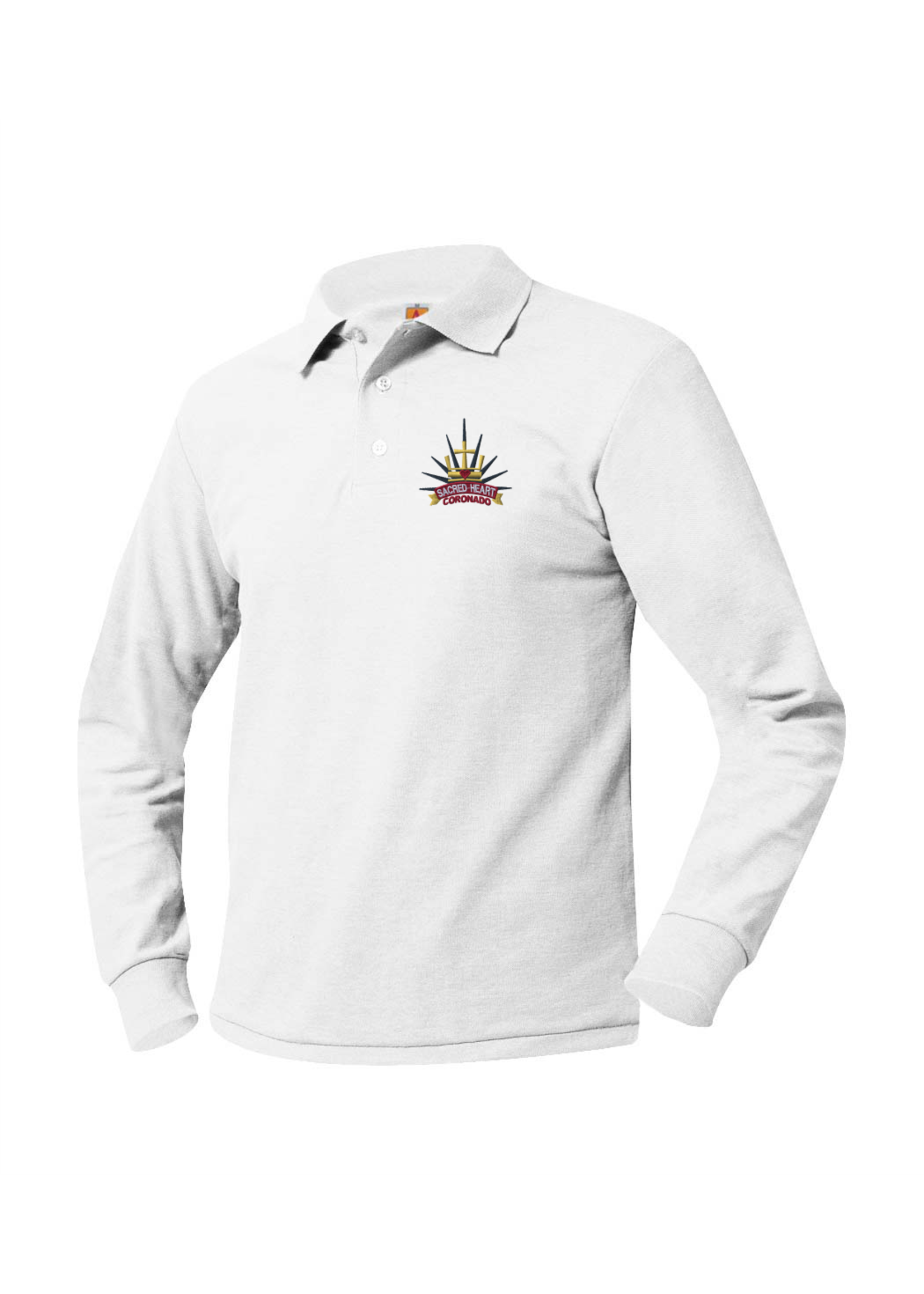 SHPS Long Sleeve Pique Polo