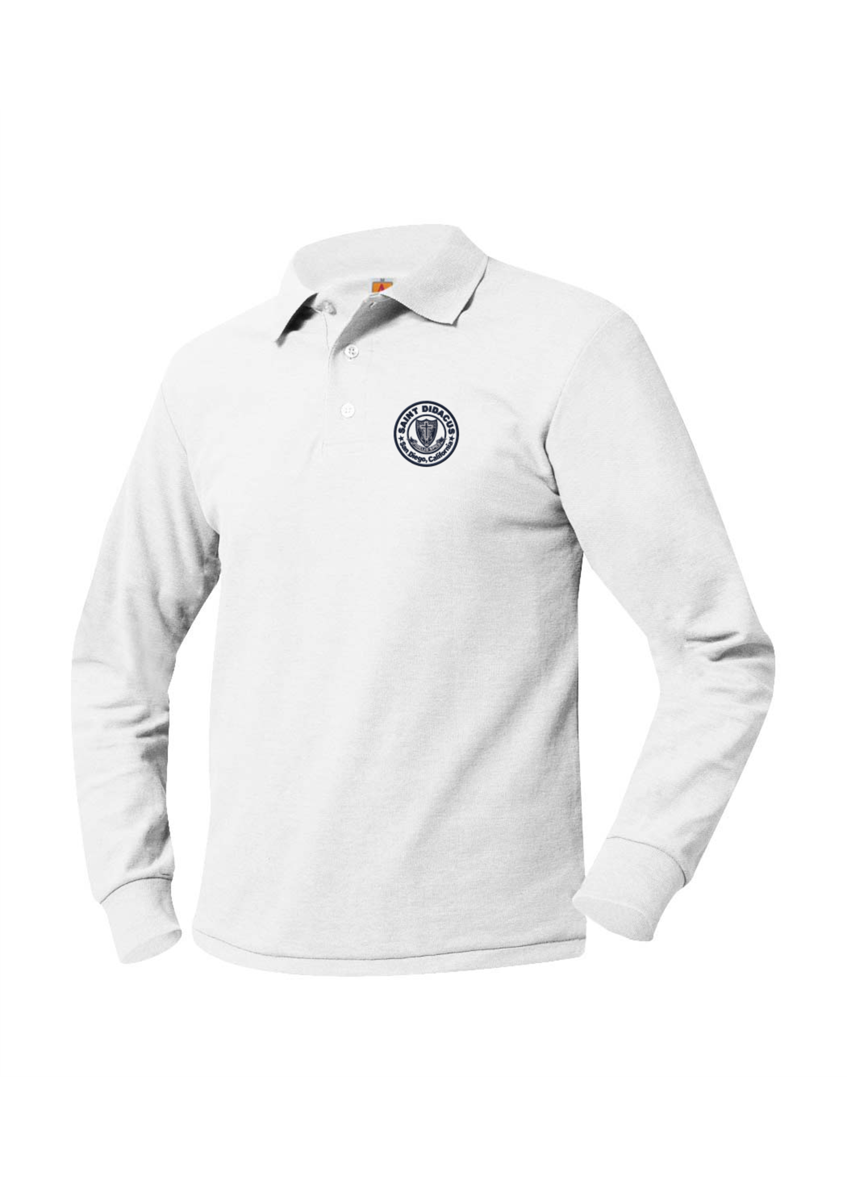 TUS SDPS Long Sleeve Pique Polo