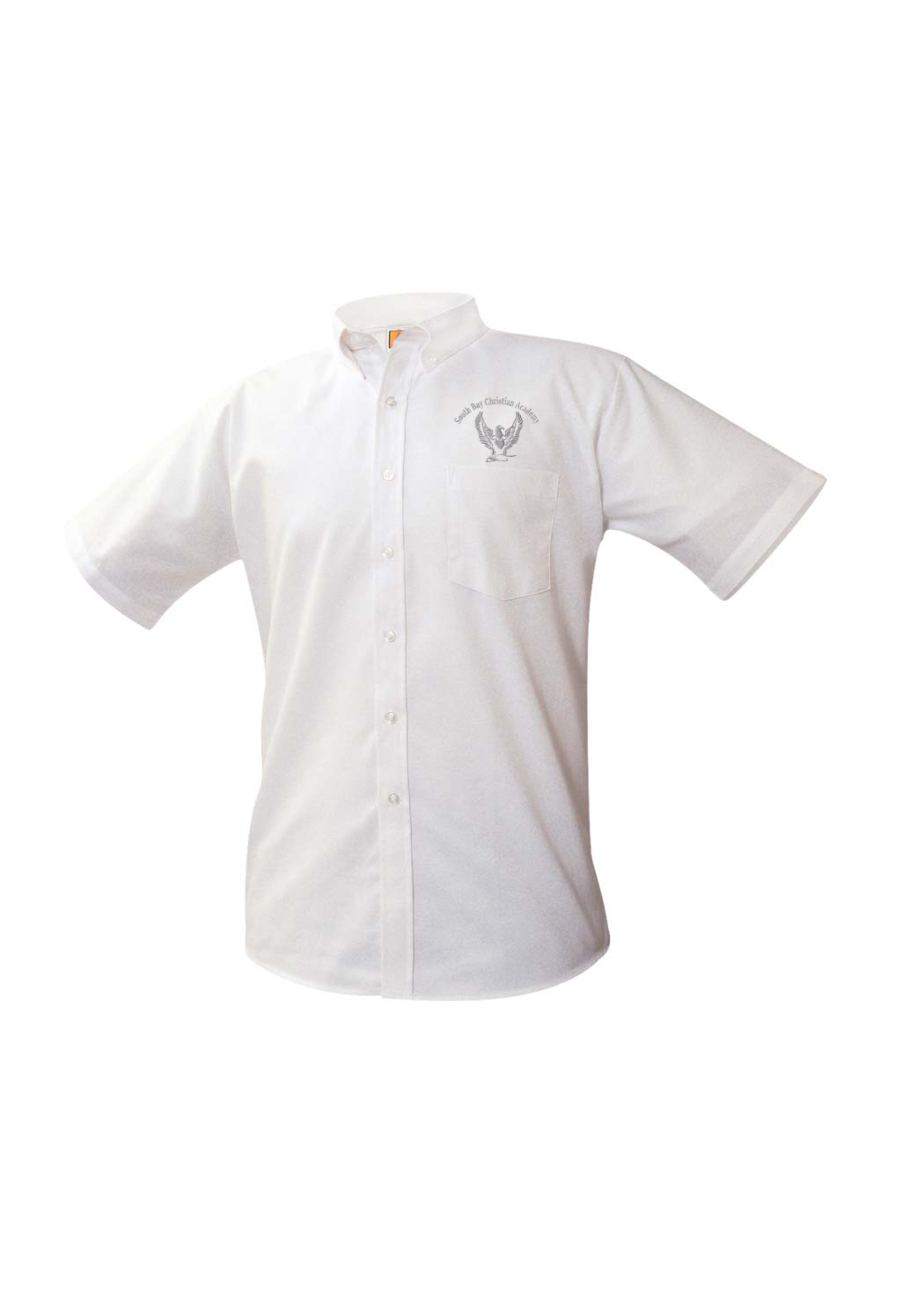 SBCA White Short Sleeve Oxford Shirt