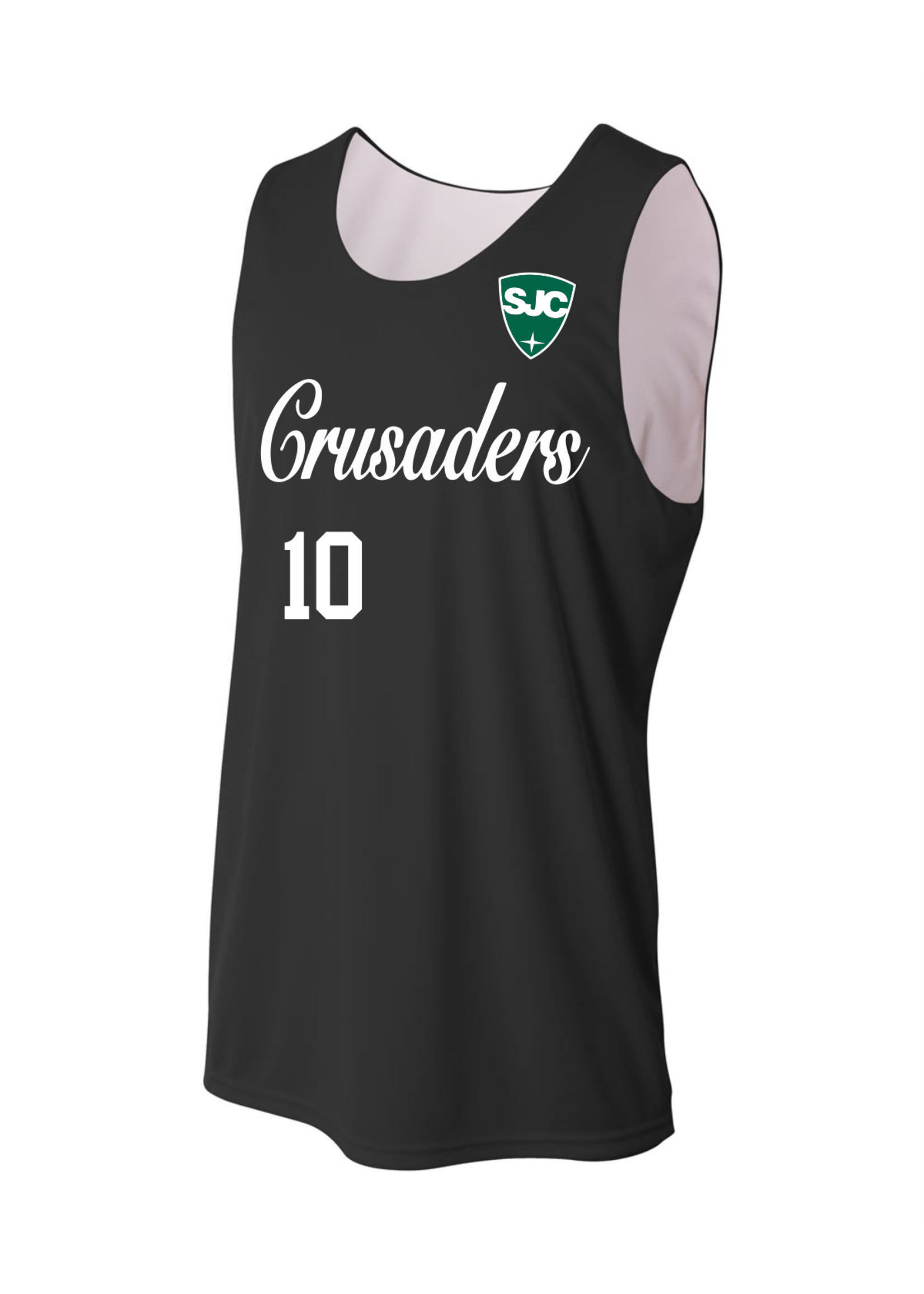 SJC Black Basketball Jersey (PeeWee)