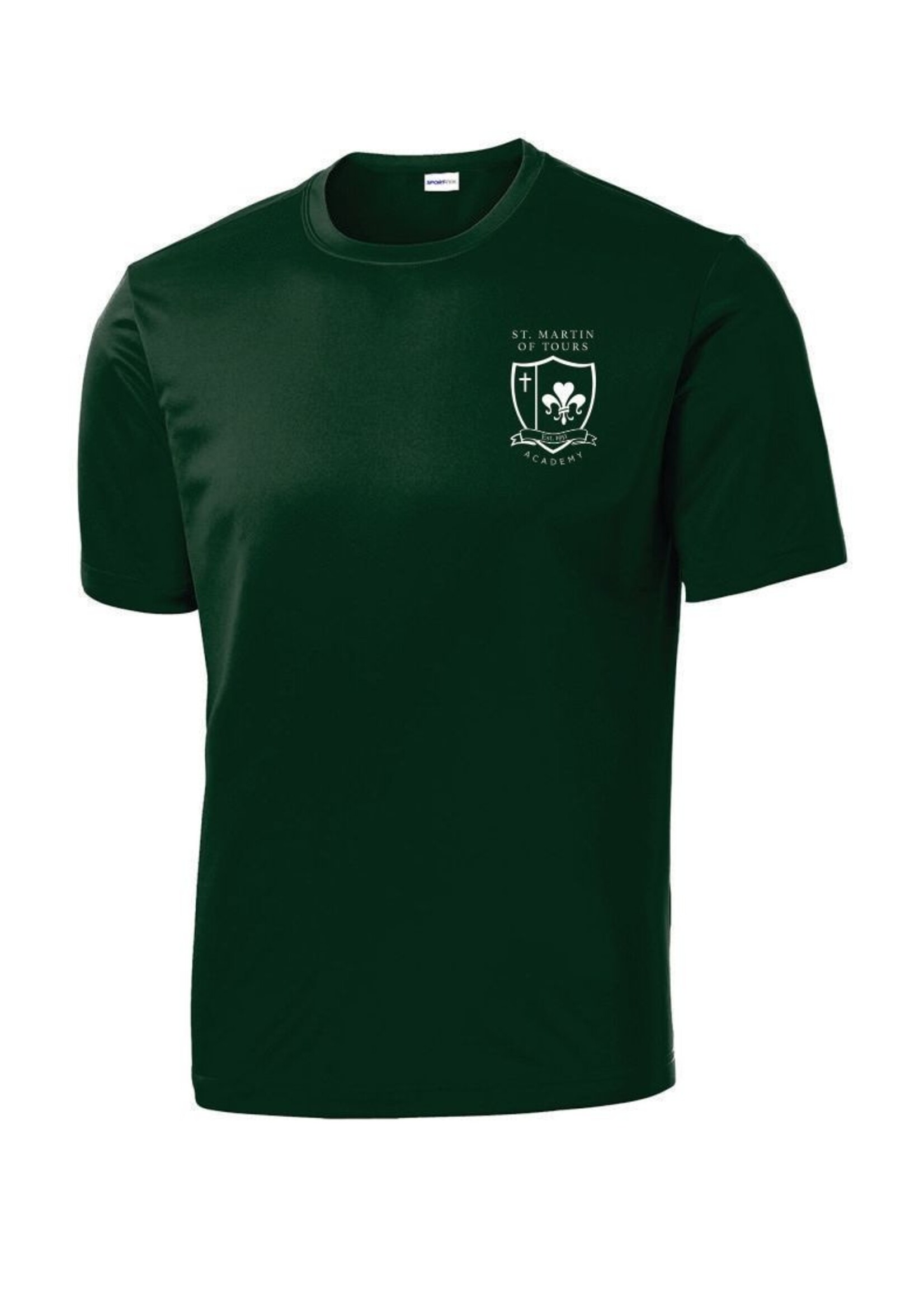 SMTA Dk Green Short Sleeve Dry Fit T-Shirt