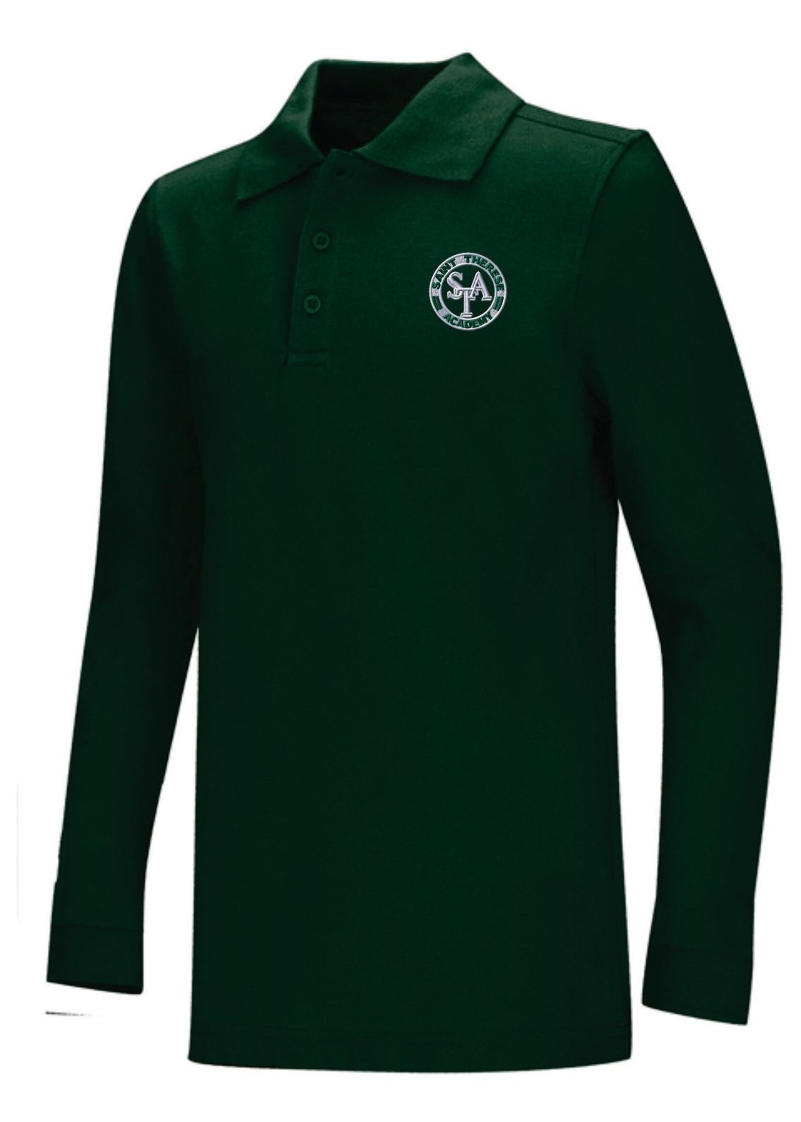 STA Long Sleeve Pique Polo (6-8)