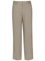 Boys Khaki Value Flat Front Pants