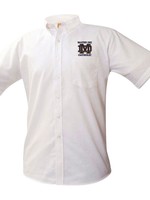 MD White Short Sleeve Oxford Shirt