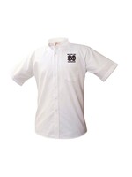 MD White Short Sleeve Oxford Shirt