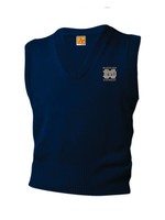 MD Navy V-neck sweater vest