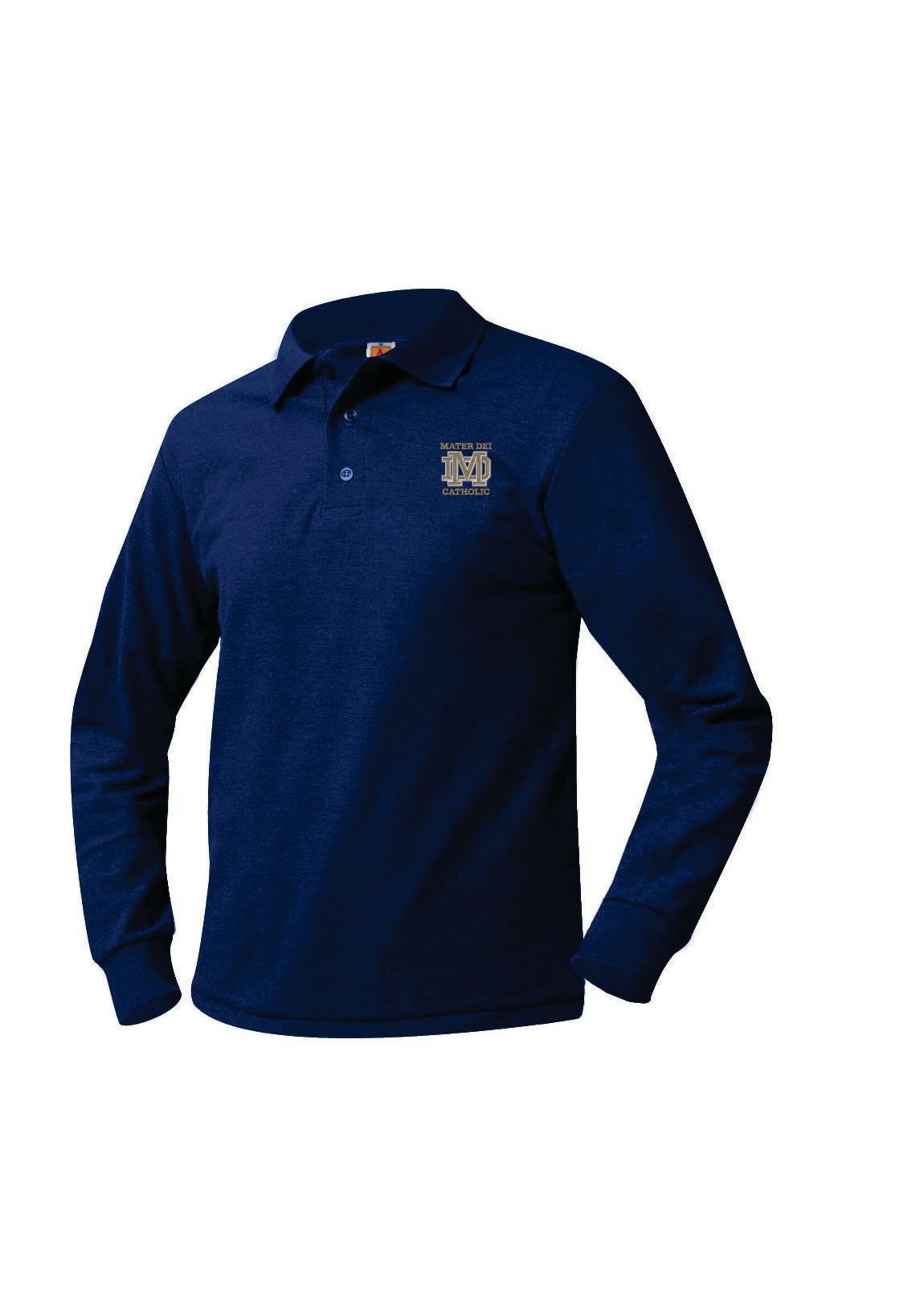 JDA Long Sleeve Pique Polo K-5