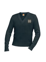 MDC Charcoal V-Neck Pullover Sweater - Grades 6-8 only