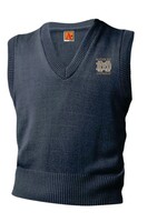 MDC Charcoal V-Neck Sweater Vest - Grades 6-8