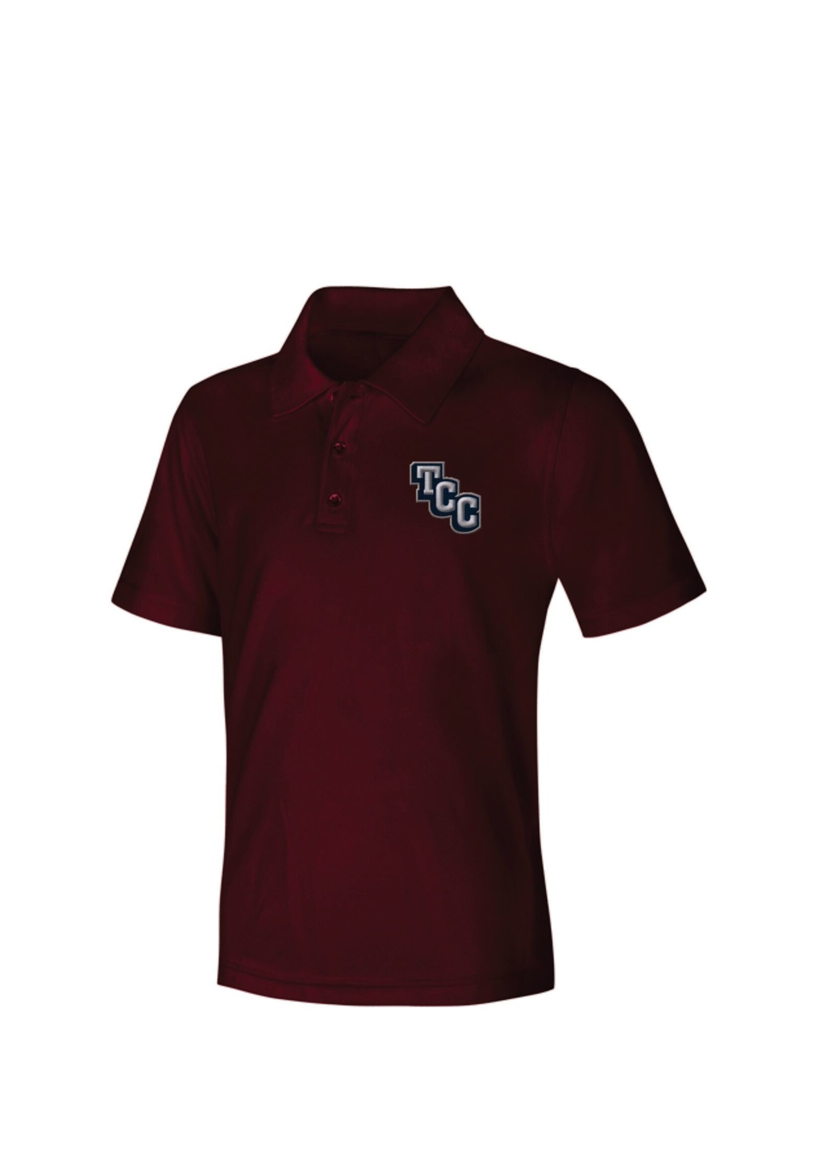 TCCS DryFit Short Sleeve Polo Shirt