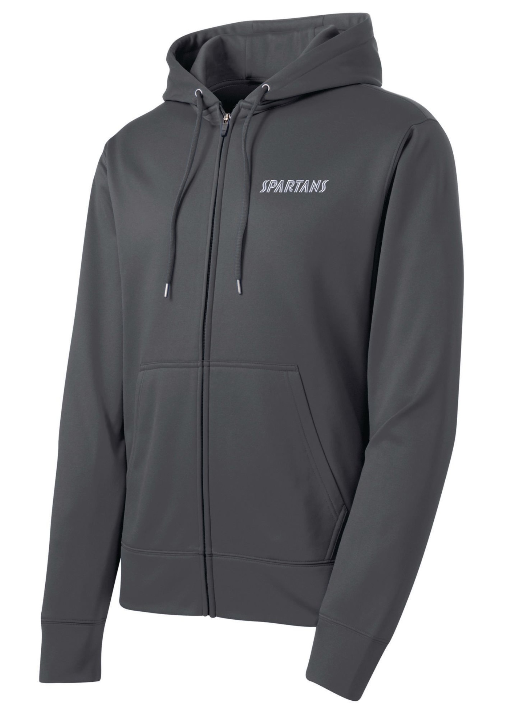 SMTA Fleece Fill Zip Hooded Jacket - Spartan Logo