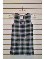 Plaid Front Zip Jumper P61