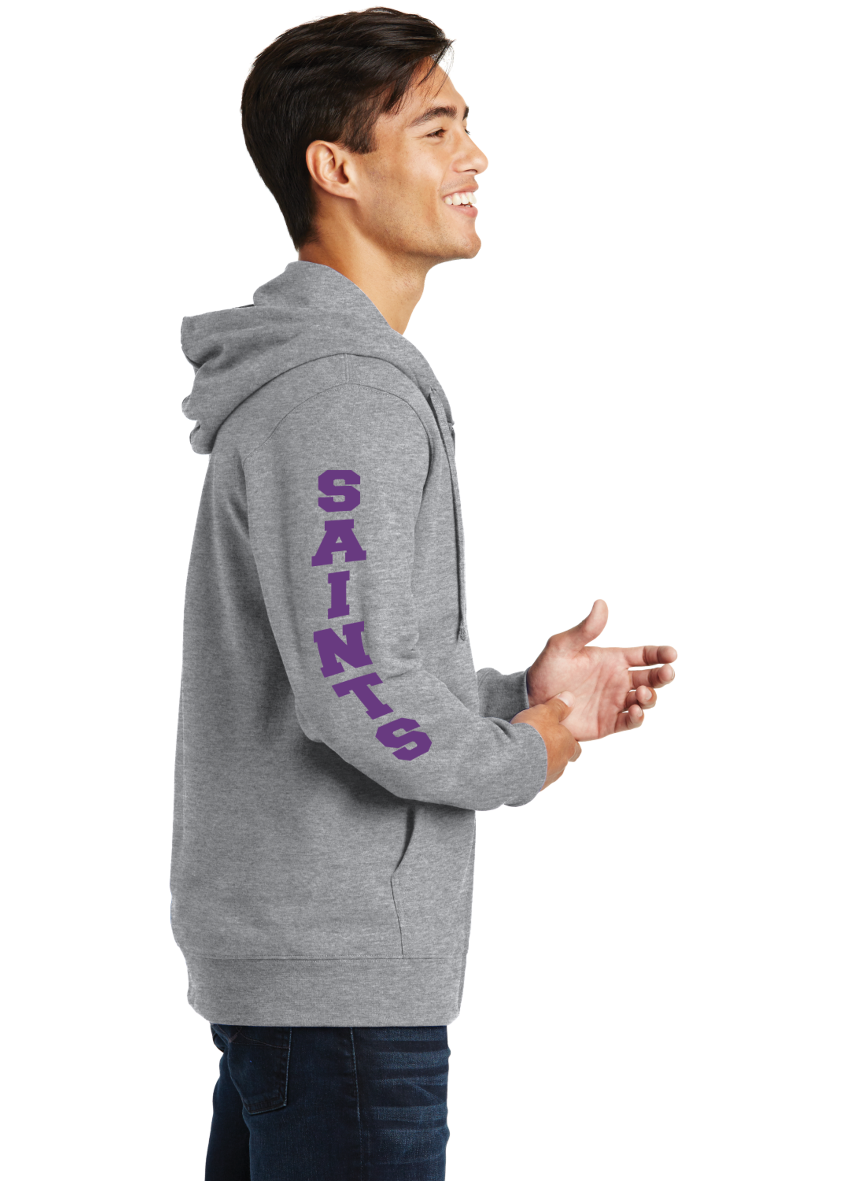 SAHS Fleece Full-Zip Hooded Sweatshirt