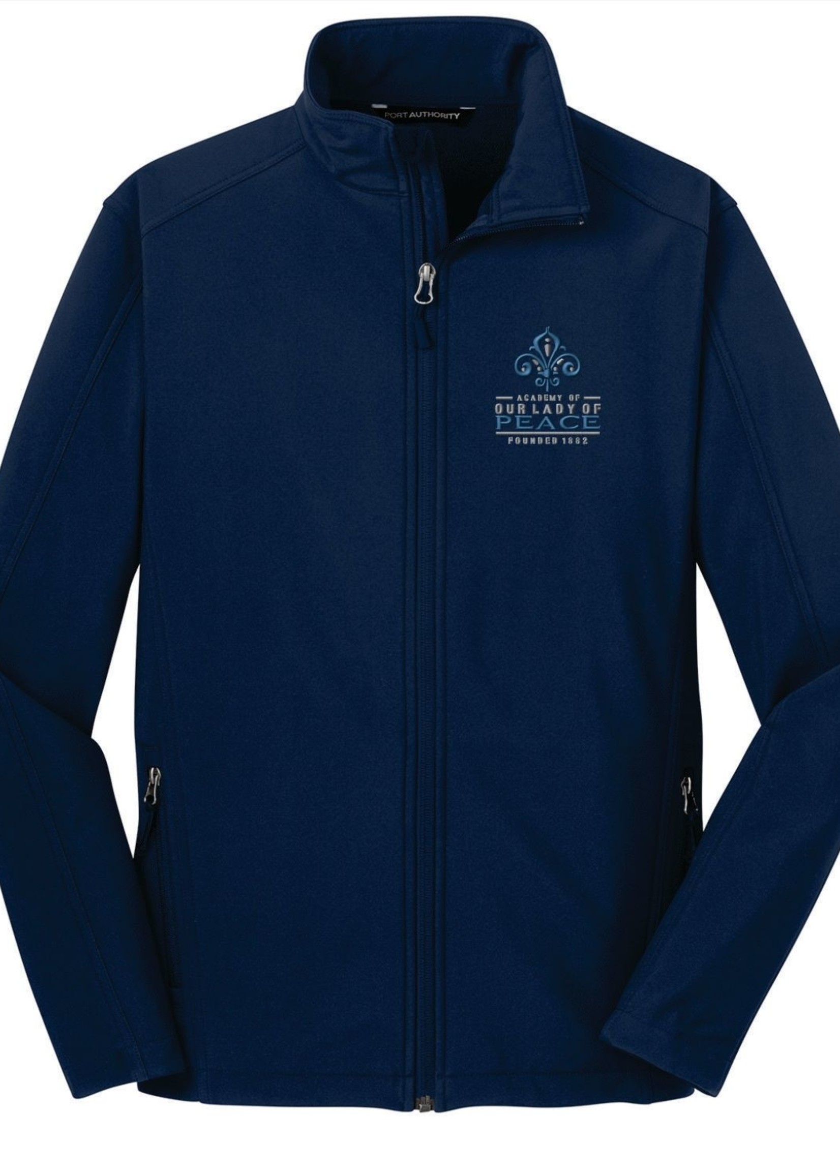 J317 OLP Core Soft Shell Jacket Navy Family - The Uniform Store