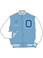 OLP Wool and Leather Letter Jacket