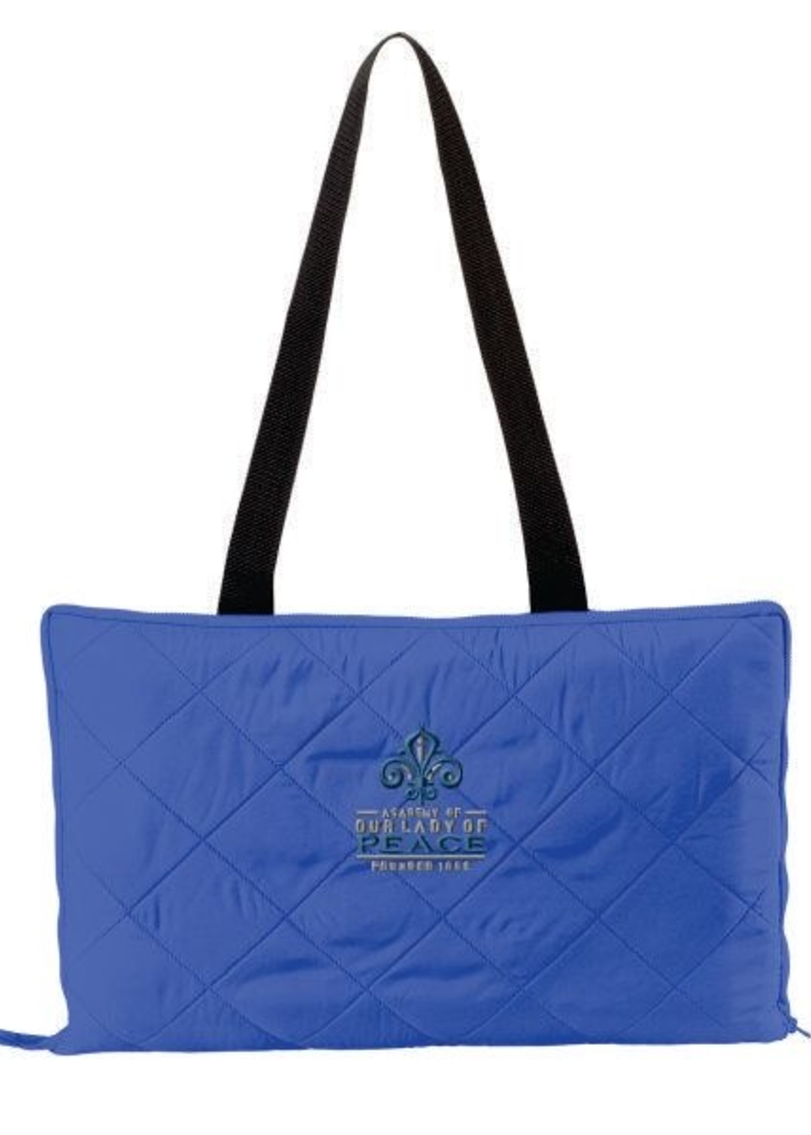 BP70 OLP Fold up Picnic Blanket Royal The Uniform Store