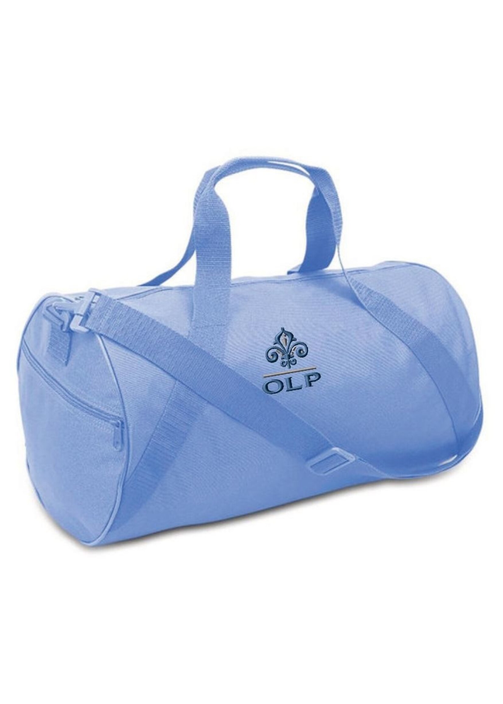 OLP Liberty Bags Lt Blue Barrel Duffel