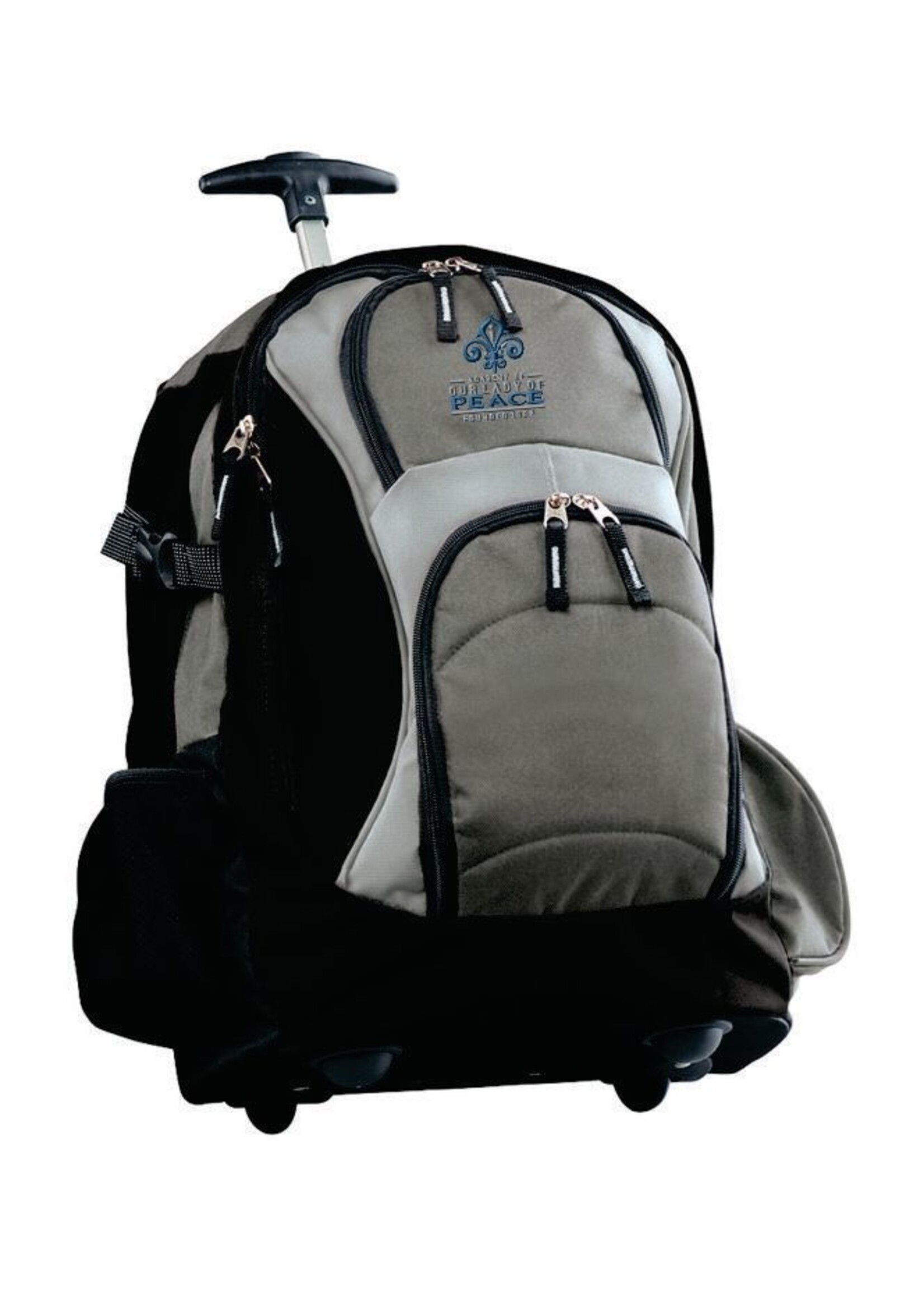 OLP Dark Grey/Black Wheeled Backpack