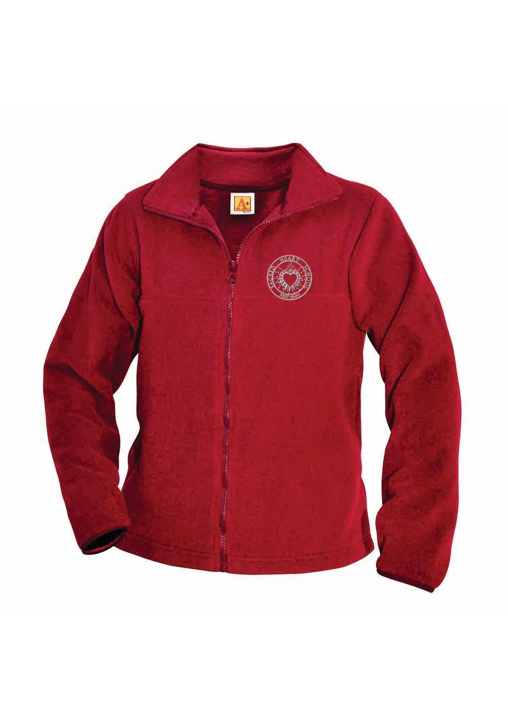 SHS Red Fleece Full Zip Jacket