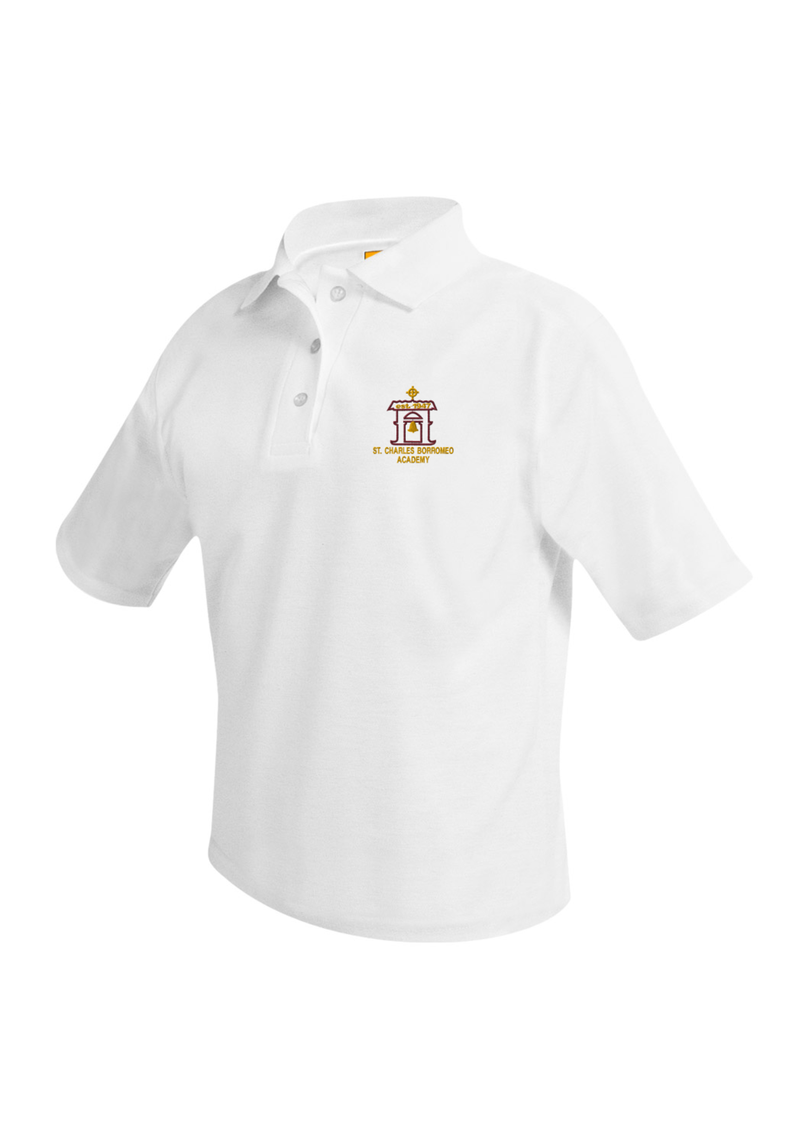 SCBA Short Sleeve Pique Polo Grades 6-8