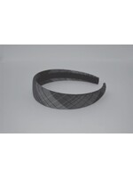 Plaid Wide padded headband w/out metal tips P42