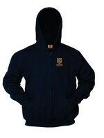 TCCS Navy Hooded Full Zip Sweatshirt