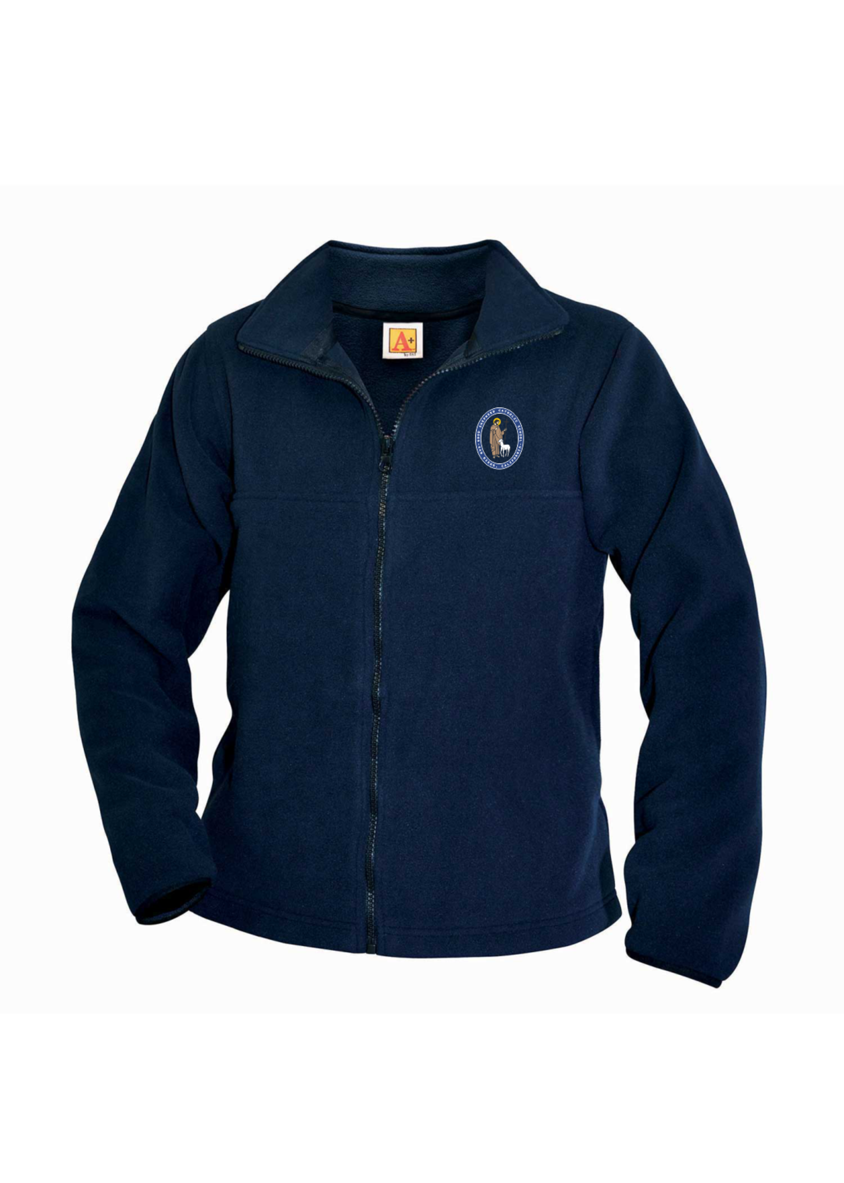 GSCS Navy Fleece Full Zip Jacket