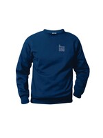 Preuss Navy Fleece Crewneck Sweatshirt