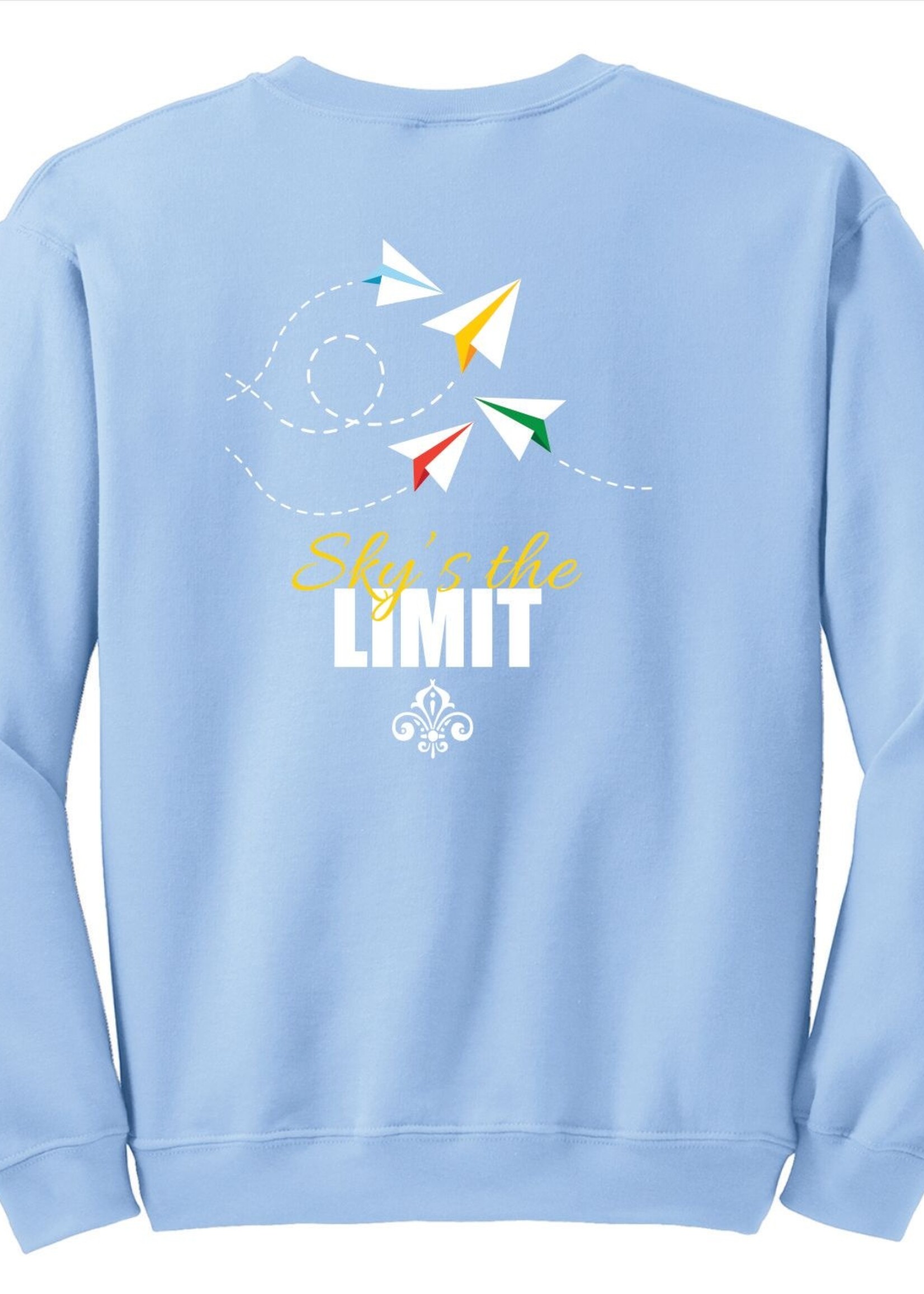 18000 OLP Women's Crew Sweatshirt Sky's the limit Store