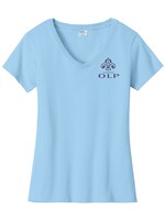 LPC450V OLP Fan Favorite V-neck Tee Lt Blue Shadow